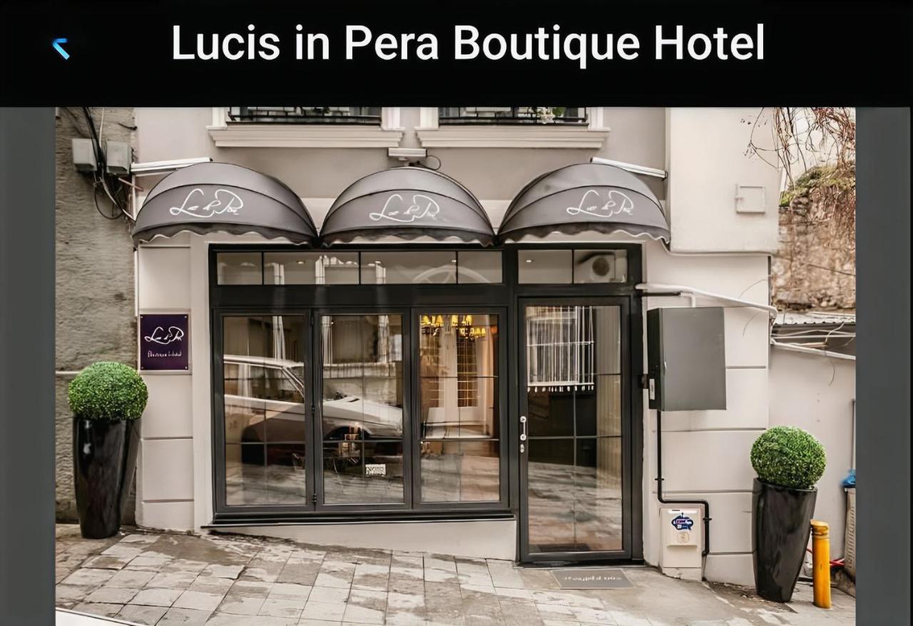 Lucis In Pera Boutique Hotel 이스탄불 외부 사진